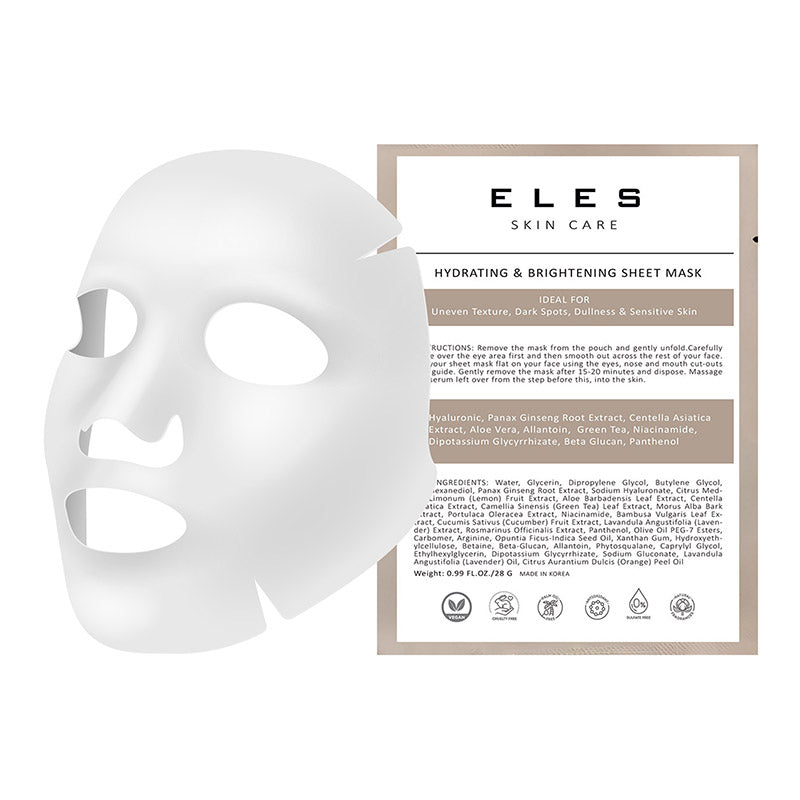 ELES - Hydrating and Brightening Sheet Mask